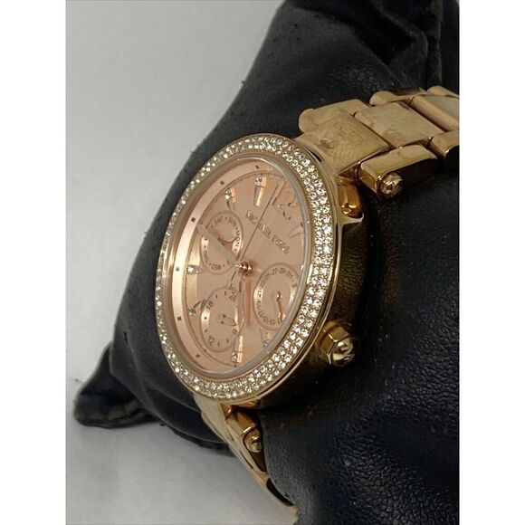 Michael Kors Parker MK6352 Women Stainless Steel Analog Dial Quartz Watch JK345 - Picture 4 of 12